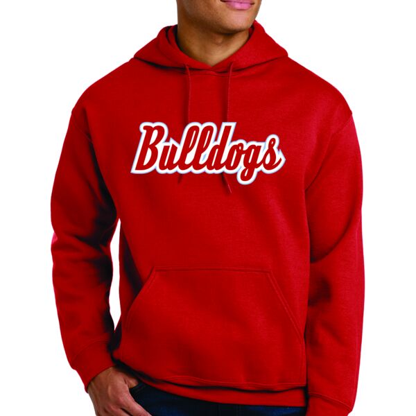 West Monroe Bulldogs Hoodie - Red Thumbnail