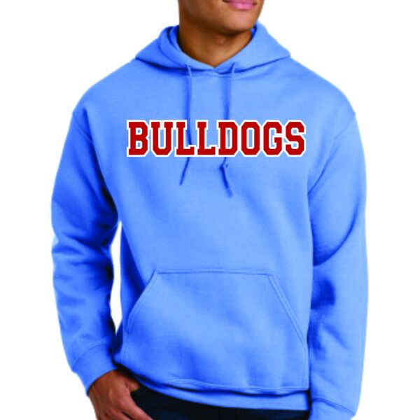 West Monroe Bulldogs Hoodie - Carolina Blue Thumbnail